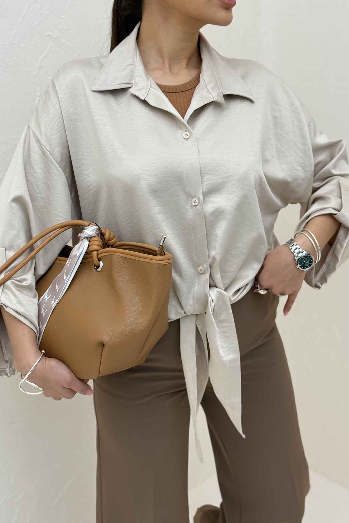 شومیز گره ای لاریسا