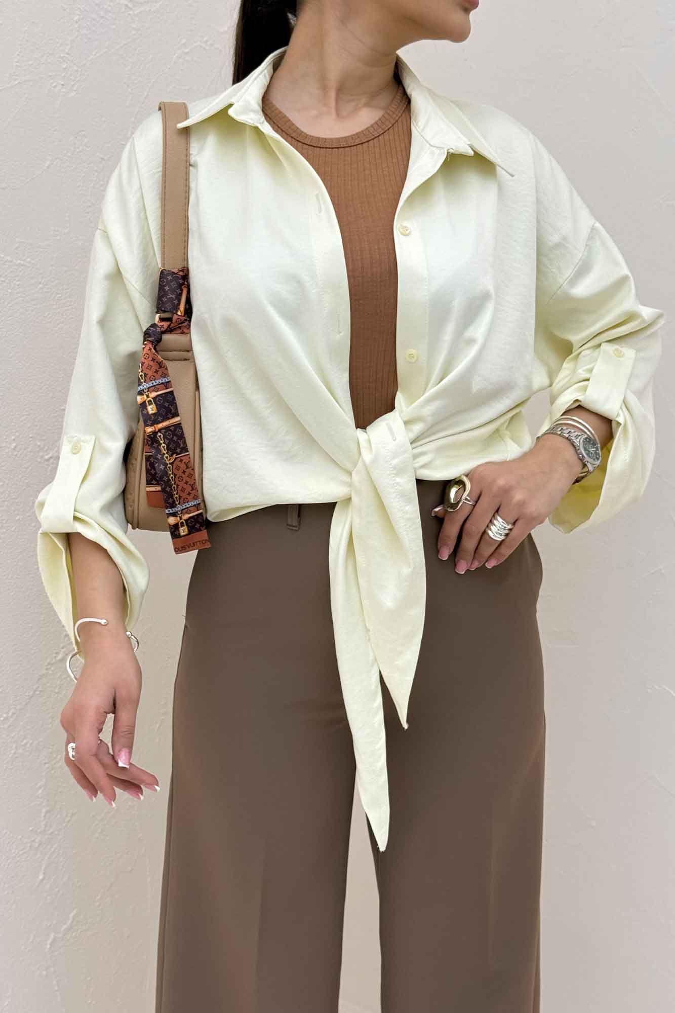 شومیز گره ای لاریسا