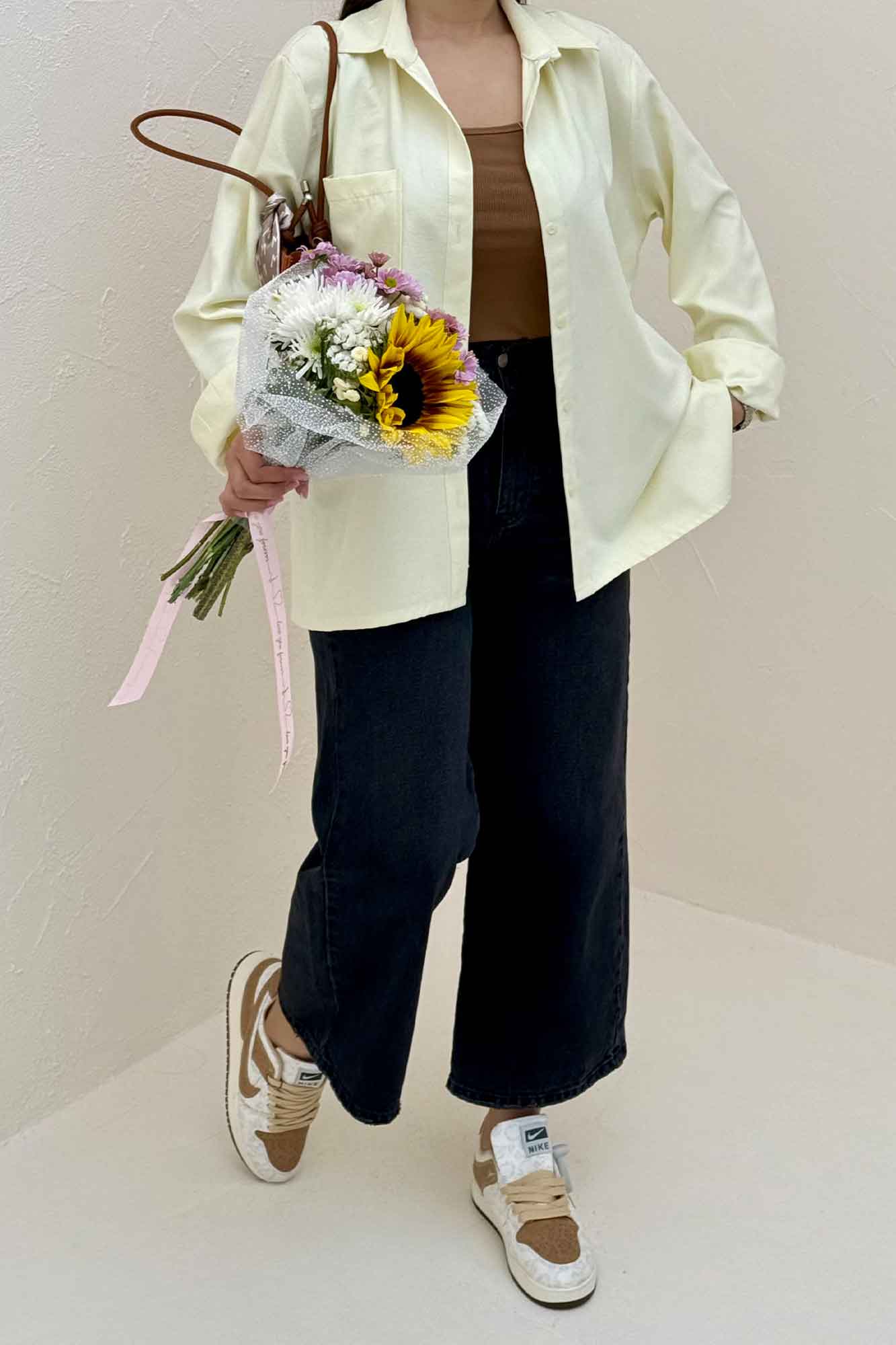 شومیز مانتویی تک جیب لاریسا