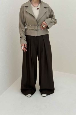 کراپ کت بزیاق آستین سگک