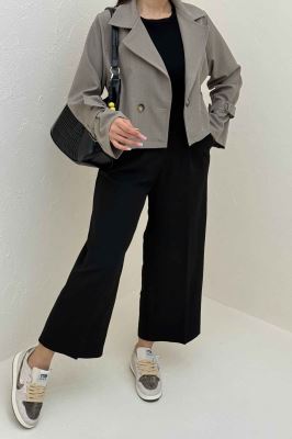 کراپ کت بزیاق آستین سگک