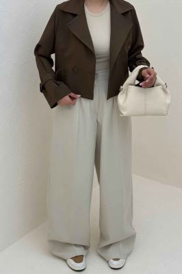 کراپ کت بزیاق آستین سگک