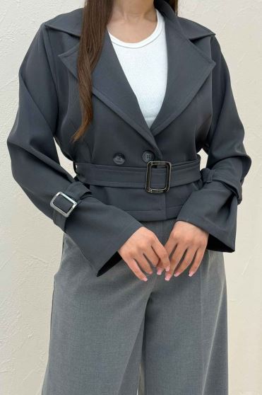 کراپ کت بزیاق آستین سگک