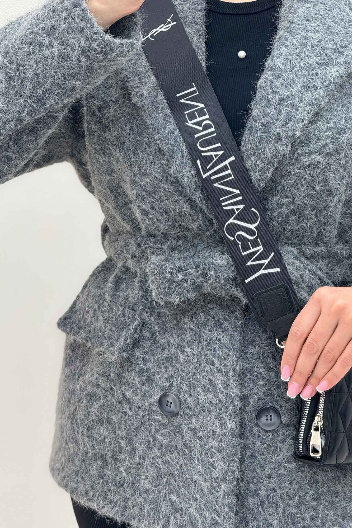 کت ویکتونا آستردار کمربنددار 