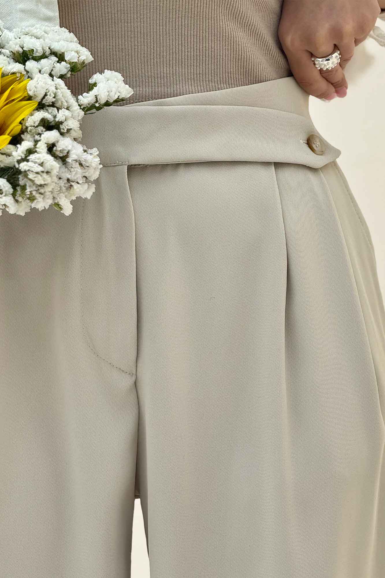 شلوار بگ کرپ سان SISI