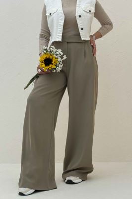 شلوار بگ کرپ سان SISI