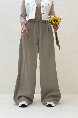 شلوار بگ کرپ سان SISI