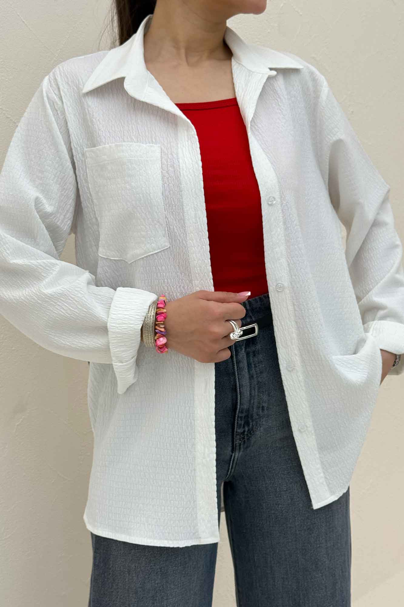 شومیز مانتویی اطلس کد 79