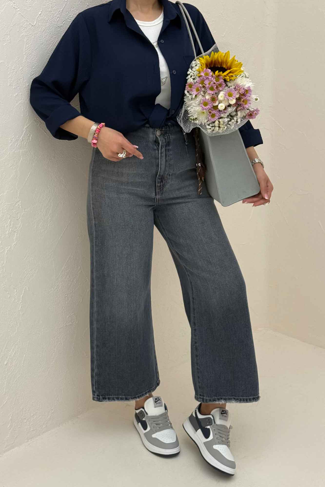 شومیز مانتویی اطلس کد 79