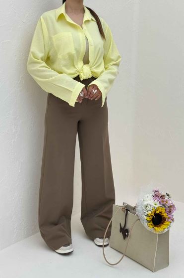 شومیز مانتویی اطلس کد 79