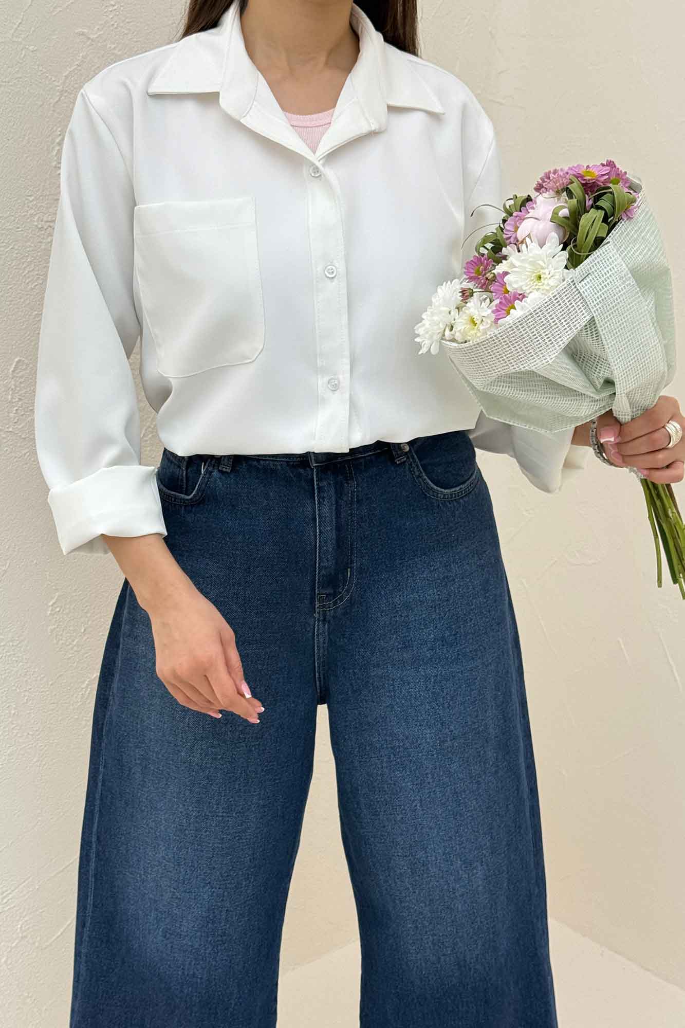 شومیز مازراتی تک جیب کد 721