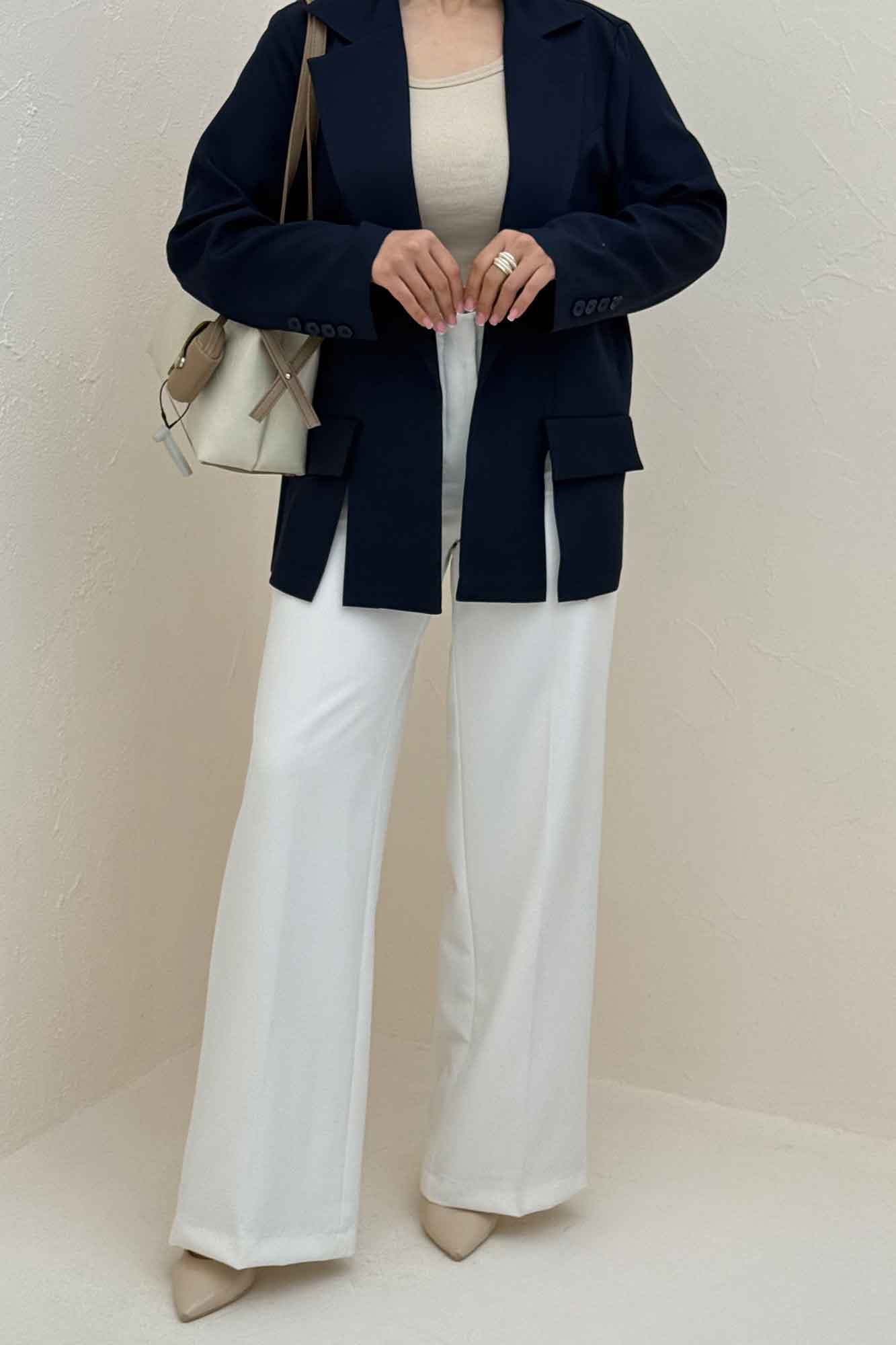 کت بزیاق جلو چاکدار مدل راژان