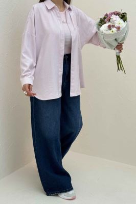 شومیز مانتویی بغل هلال لاریسا