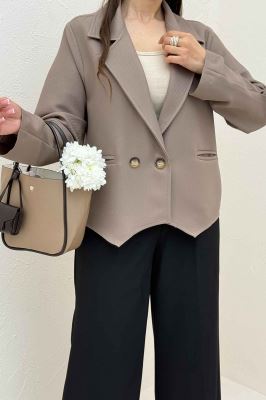 کت مازراتی کجراه لبه هفتی آستین پیله