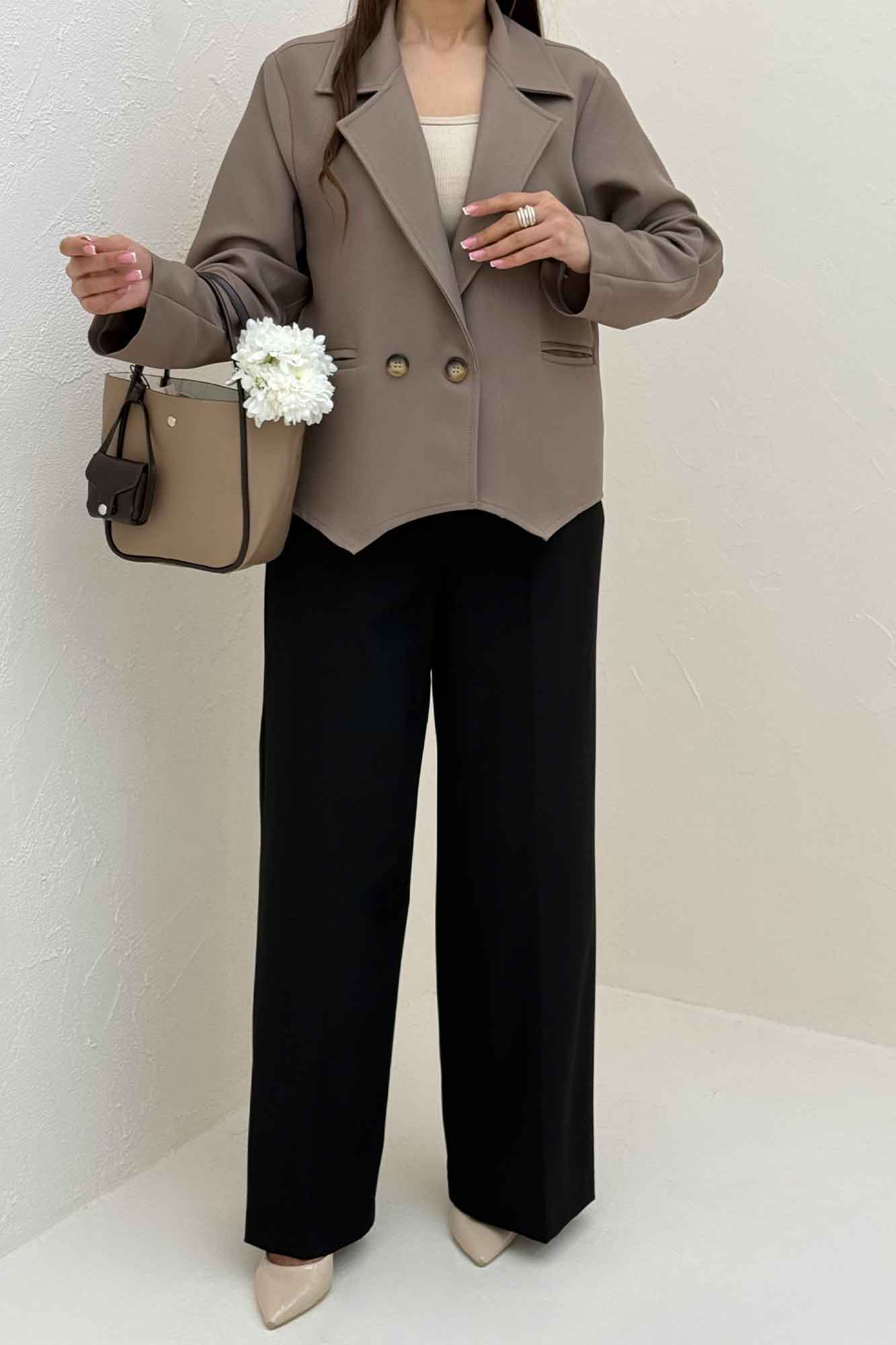 کت مازراتی کجراه لبه هفتی آستین پیله