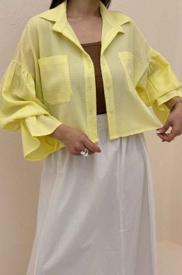 ست شومیز و دامن اطلس بلوسا