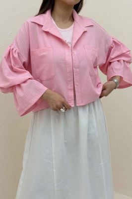 ست شومیز و دامن اطلس بلوسا