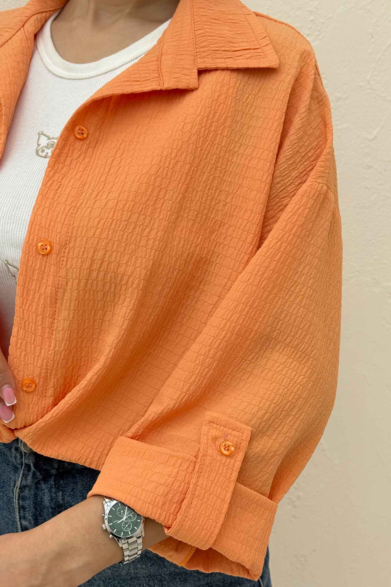 شومیز گره ای اطلس 