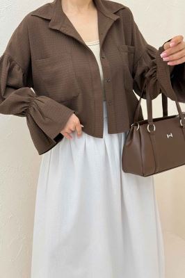 ست شومیز و دامن اطلس بلوسا