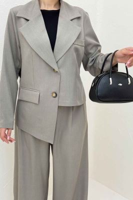 ست کت و شلوار بزیاق پرمیوم کات