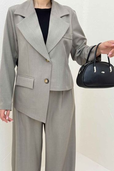 ست کت و شلوار بزیاق پرمیوم کات