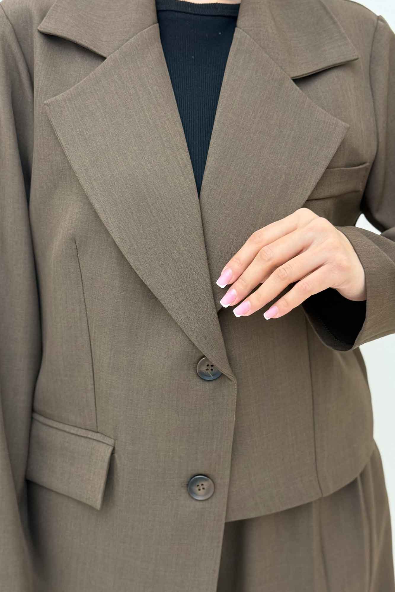 ست کت و شلوار بزیاق پرمیوم کات