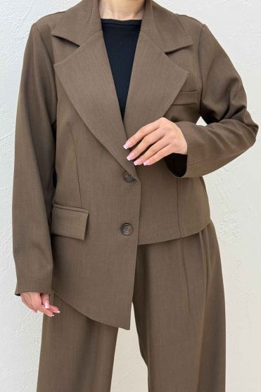 ست کت و شلوار بزیاق پرمیوم کات