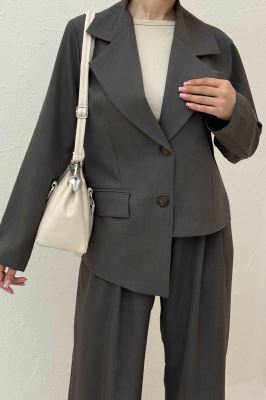 ست کت و شلوار بزیاق پرمیوم کات