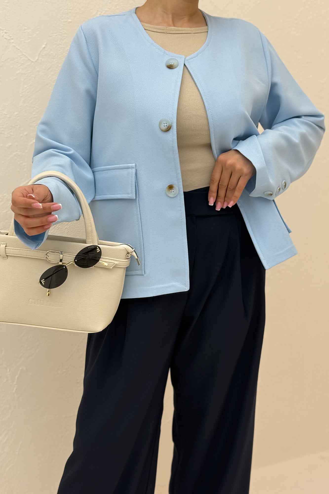 کت مازراتی کجراه یقه گرد ARLO