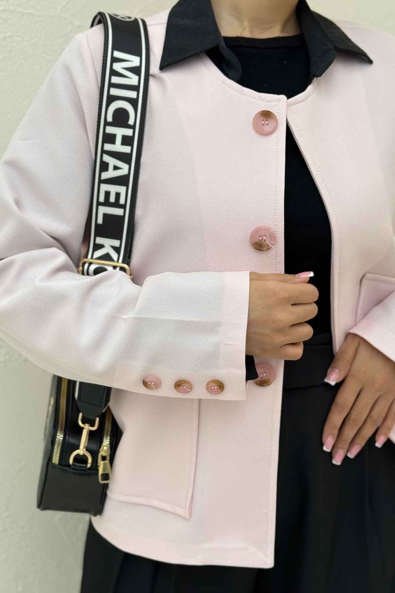 کت مازراتی کجراه یقه گرد ARLO