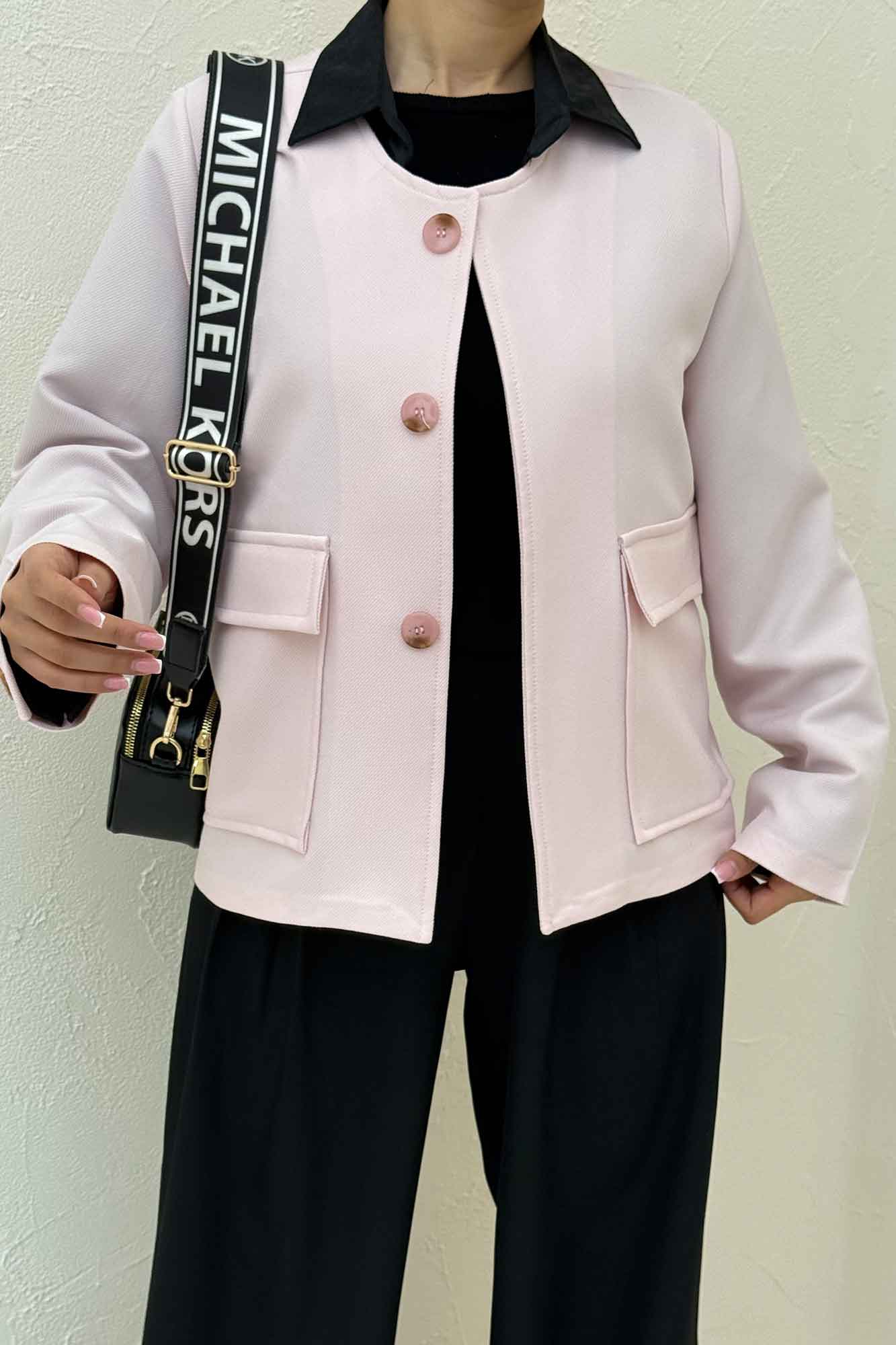 کت مازراتی کجراه یقه گرد ARLO