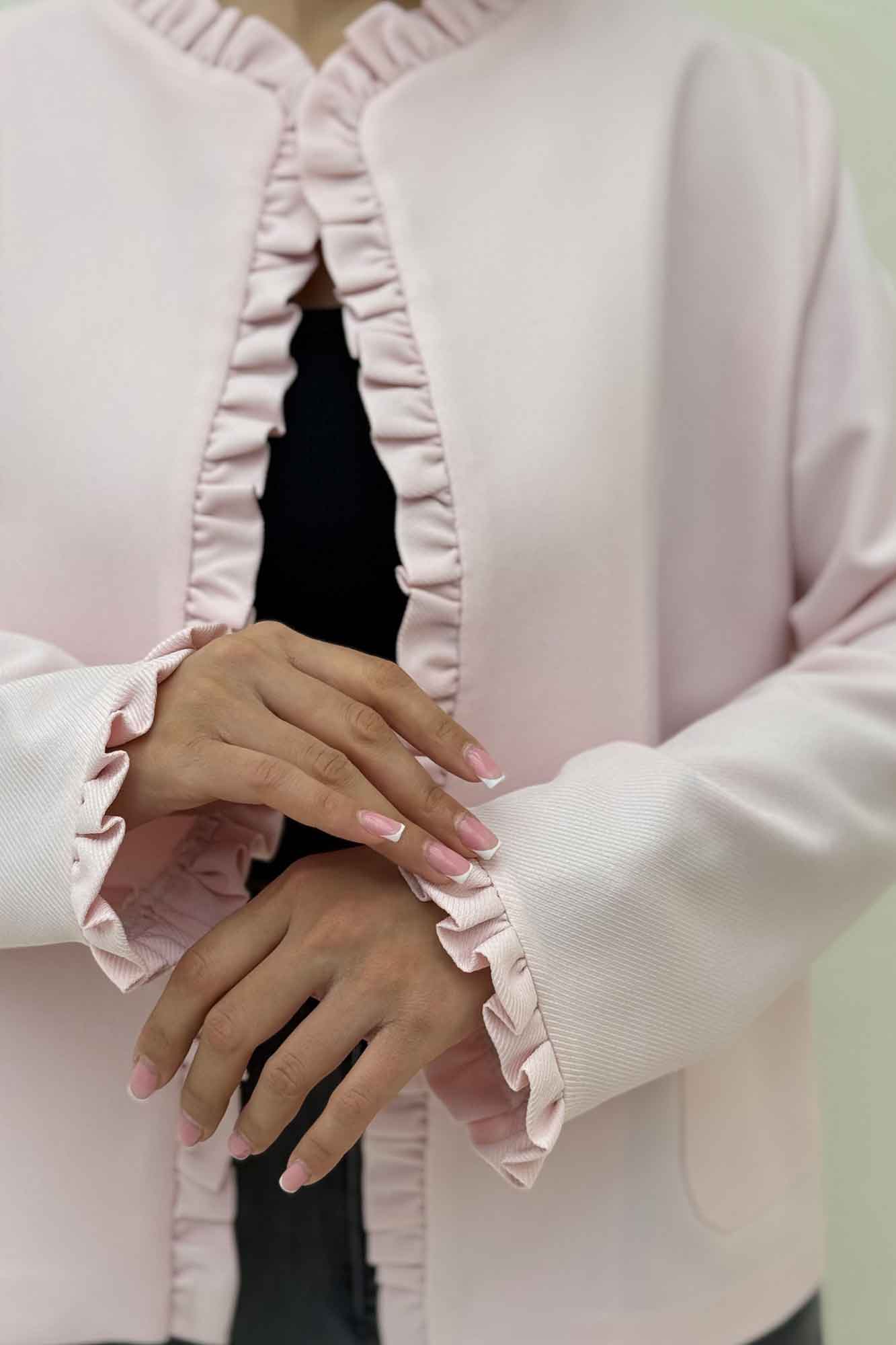 کت مازراتی کجراه لبه چین دار ERNEST