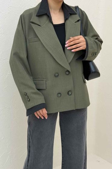 کت بزیاق چهار دکمه ریوانا