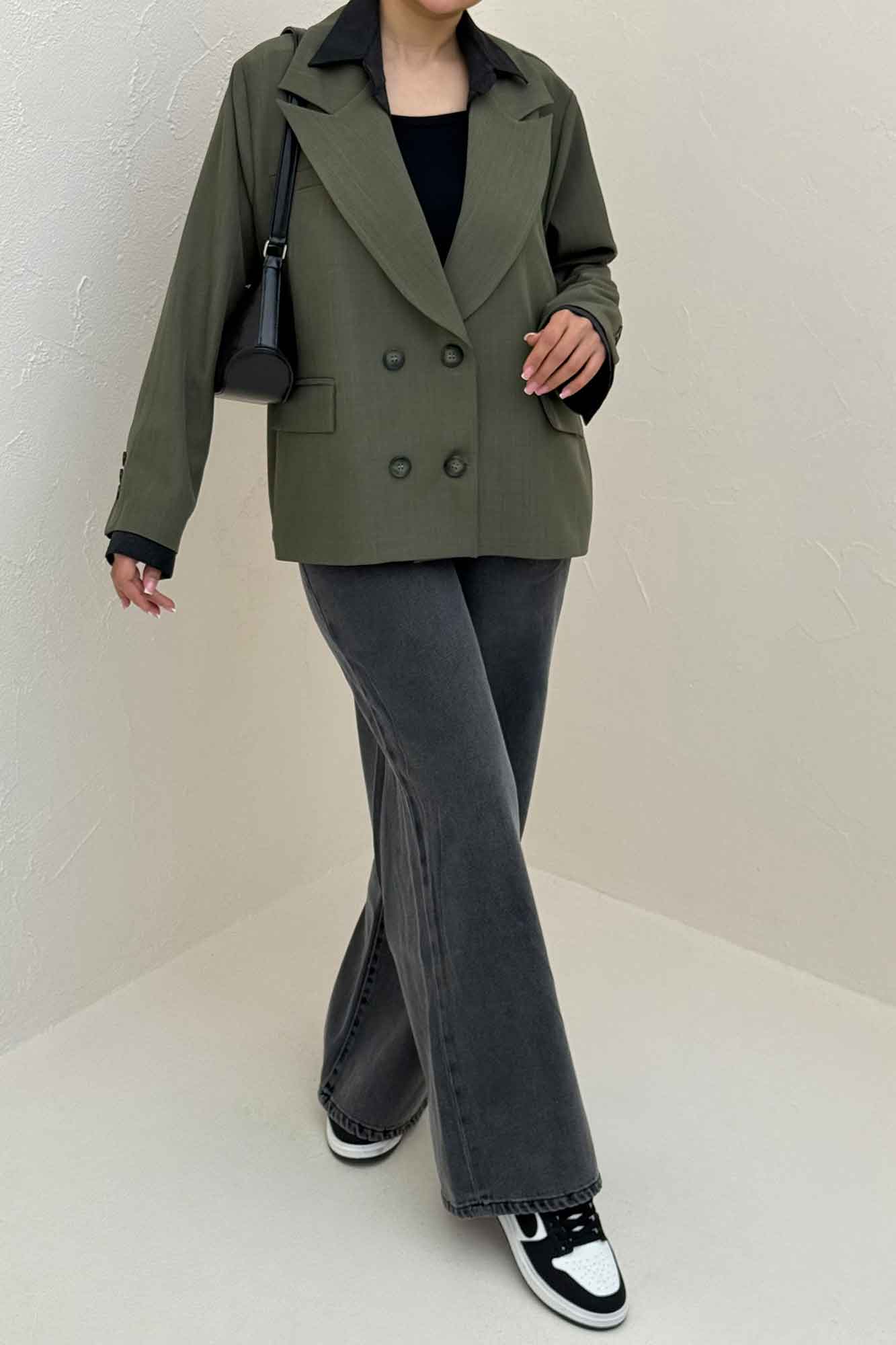 کت بزیاق چهار دکمه ریوانا