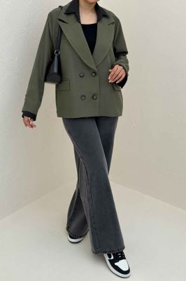 کت بزیاق چهار دکمه ریوانا