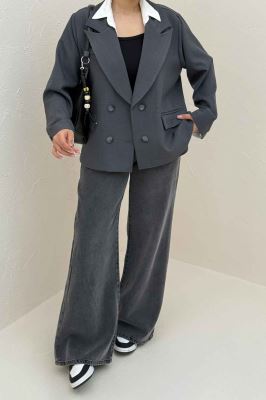 کت بزیاق چهار دکمه ریوانا