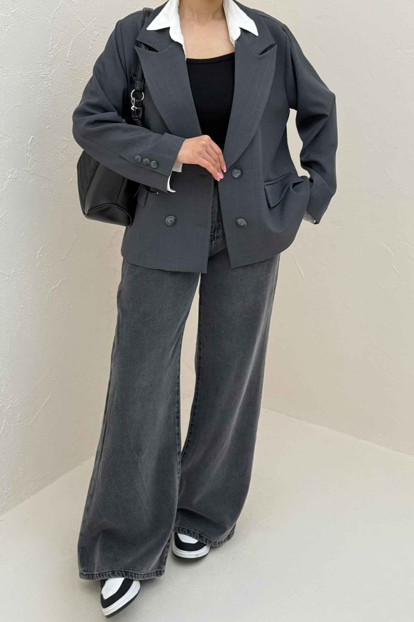 کت بزیاق چهار دکمه ریوانا