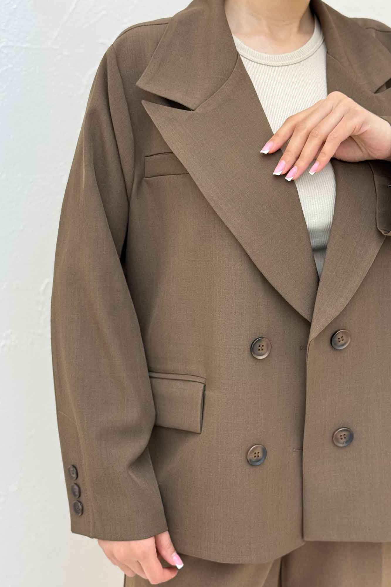 کت بزیاق چهار دکمه ریوانا