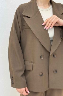 کت بزیاق چهار دکمه ریوانا