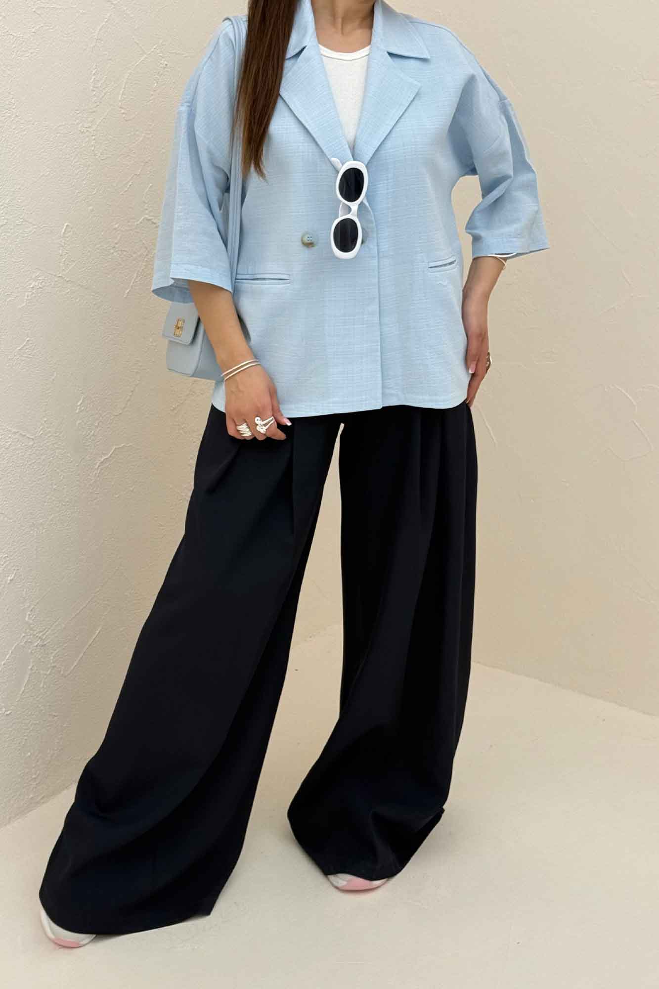 کت آستین سه رب جیب فیلتو کادنزا