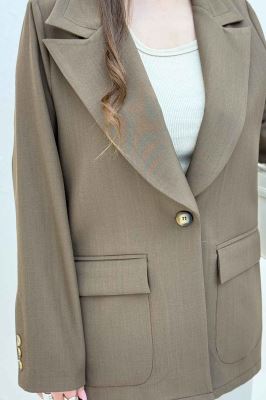 کت بزیاق یقه انگلیسی لایسا