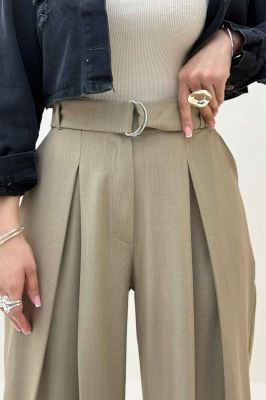 شلوار بزیاق بگ کمربند حلقه ای