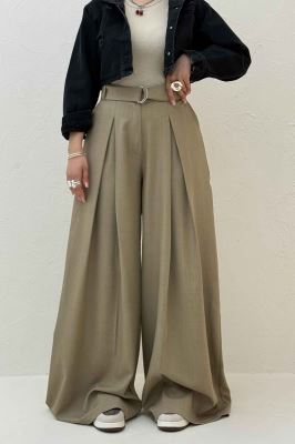 شلوار بزیاق بگ کمربند حلقه ای