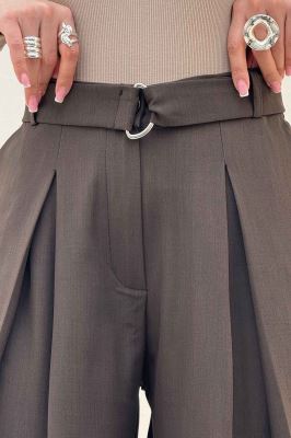 شلوار بزیاق بگ کمربند حلقه ای