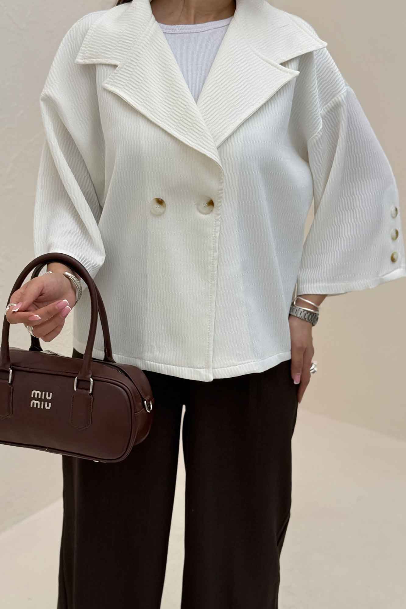  کت دو دکمه رونیکا