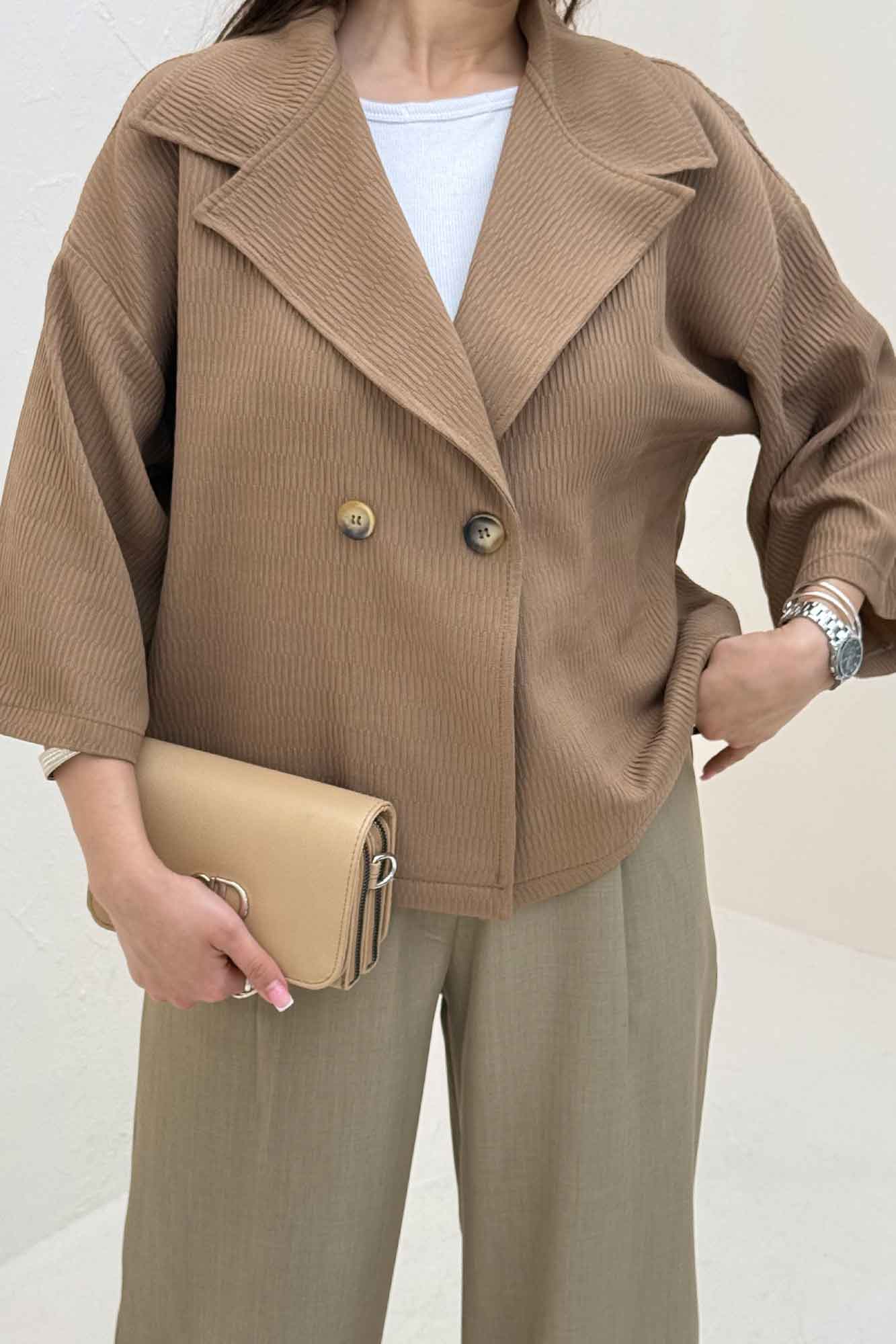  کت دو دکمه رونیکا