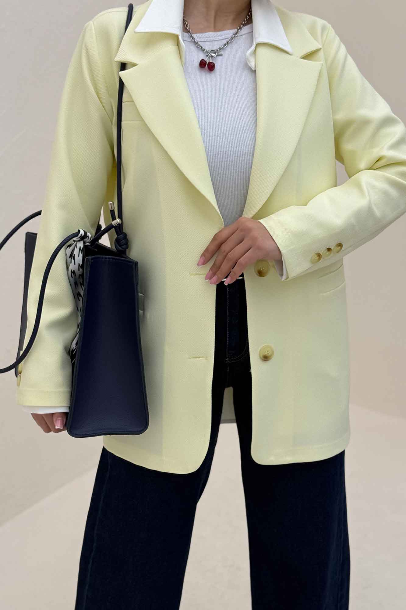 کت مازراتی کجراه دو دکمه عمودی آوان