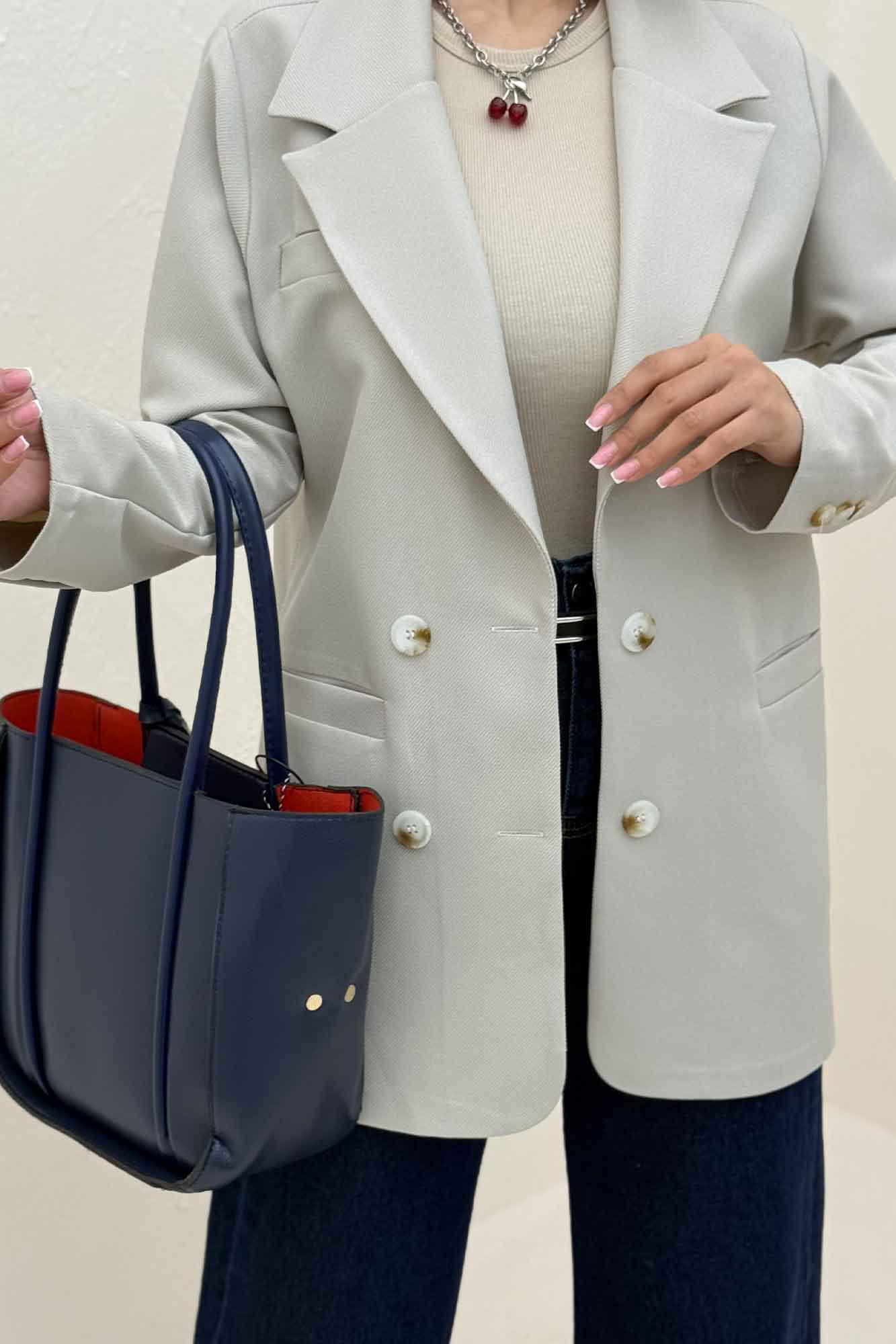 کت مازراتی کجراه دو دکمه عمودی آوان