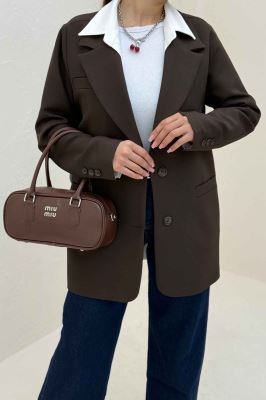 کت مازراتی کجراه دو دکمه عمودی آوان