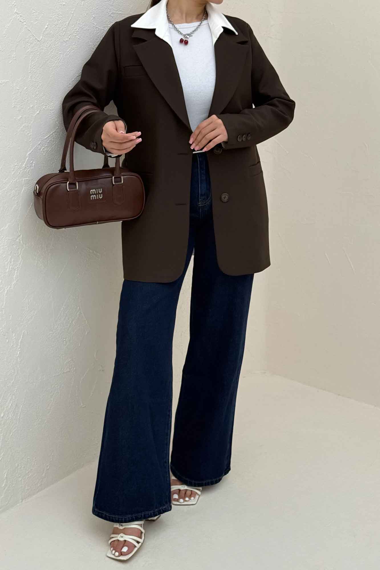 کت مازراتی کجراه دو دکمه عمودی آوان